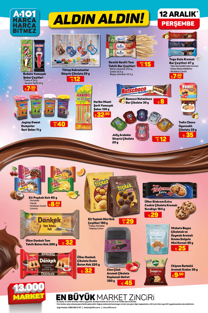 A101 marketten bu haftaya özel yeni ürünler!