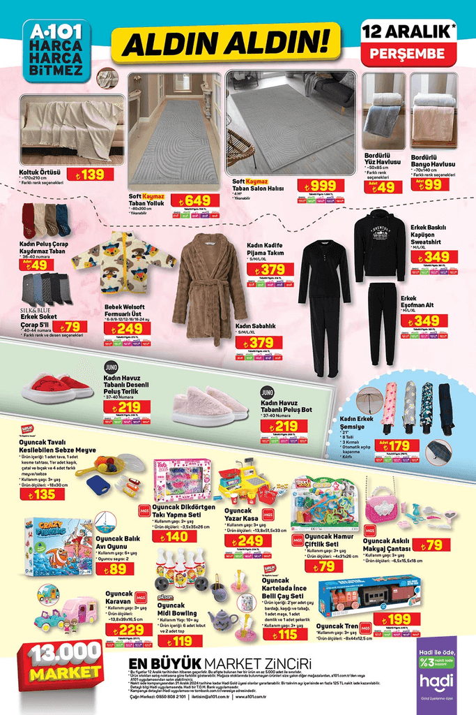 A101 marketten bu haftaya özel yeni ürünler!