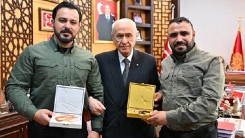 MHP Genel Başkanı Bahçeli, Suriye’den gelen heyeti kabul etti