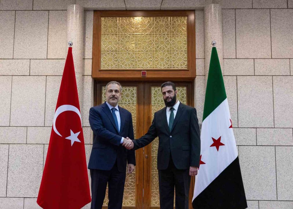 Dışişleri Bakanı Hakan Fidan, Suriye’deki yeni lider Ahmed Eş-Şara ile bir araya geldi