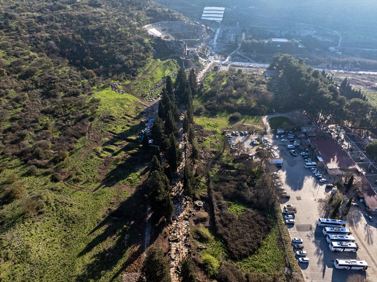 Efes Antik Kenti'nde yeni rota heyecanı
