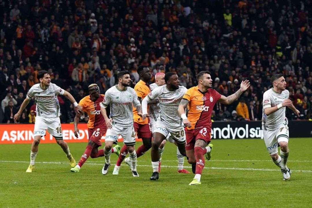 Trendyol Süper Lig: Galatasaray: 1 - Konyaspor: 0