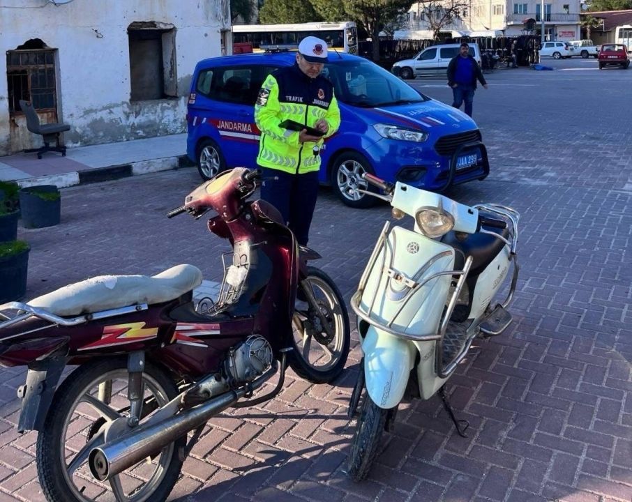 Jandarmadan trafik denetimi