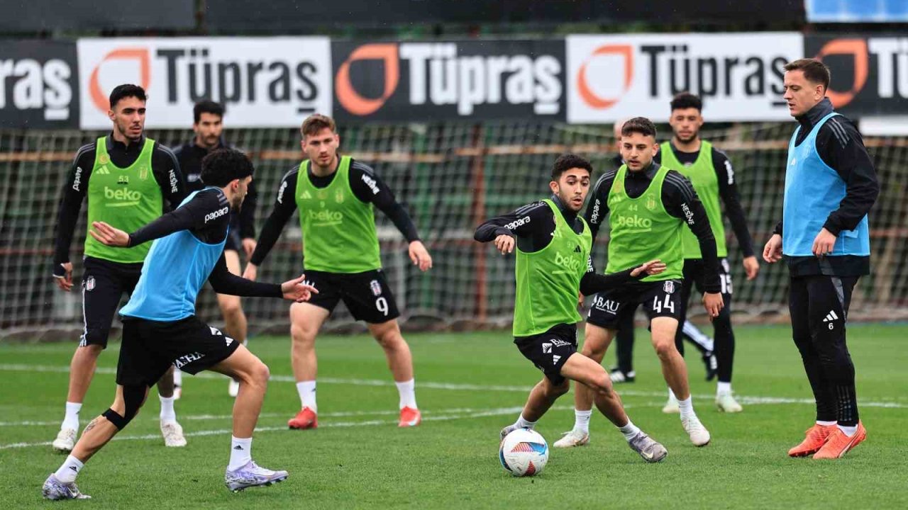 Beşiktaş, Göztepe maçı hazırlıklarını sürdürdü