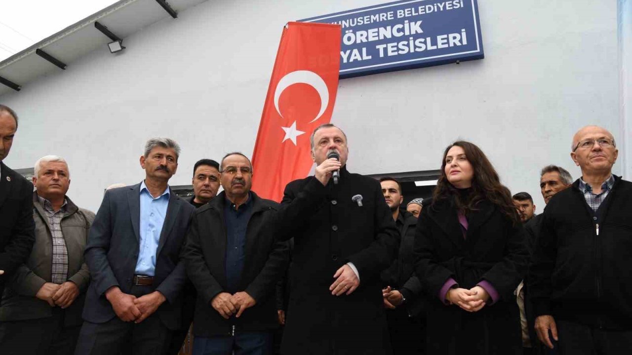 Yunusemre Belediyesi Örencik Sosyal Tesislerini hizmete açtı