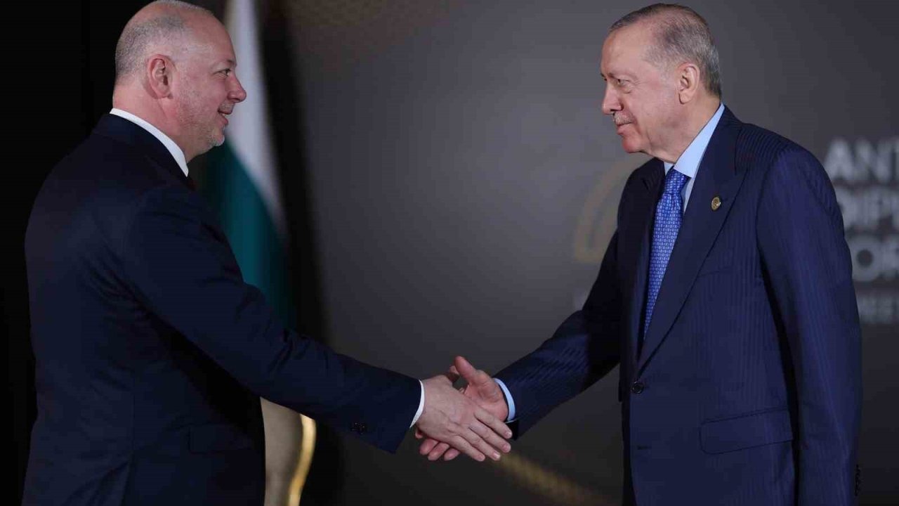 Cumhurbaşkanı Erdoğan, Bulgaristan Başbakanı Zhelyazkov’u kabul etti