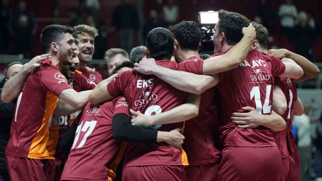 Efeler Ligi’nde ikinci finalist Galatasaray