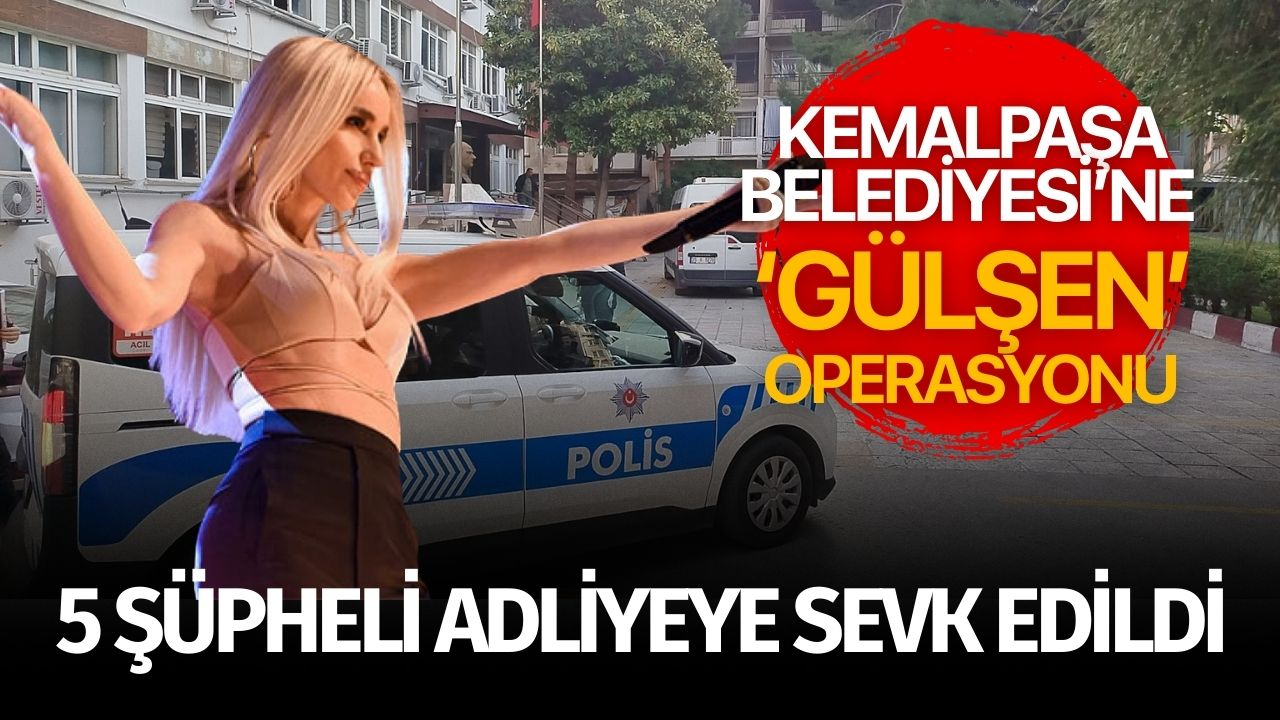 CHP’li Kemalpaşa Belediyesine yönelik "usulsüzlük operasyonu"... Şüpheliler adliyeye sevk edildi