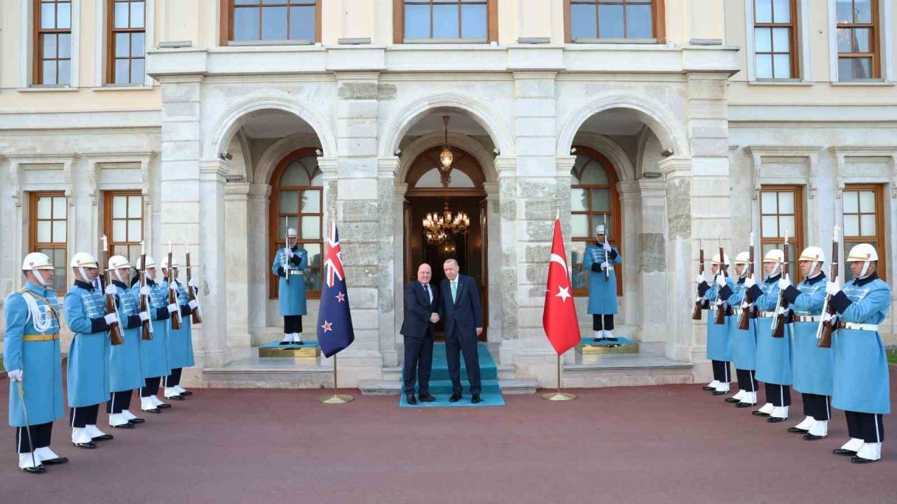 Cumhurbaşkanı Erdoğan, Yeni Zelanda Başbakanı Luxon’u kabul etti