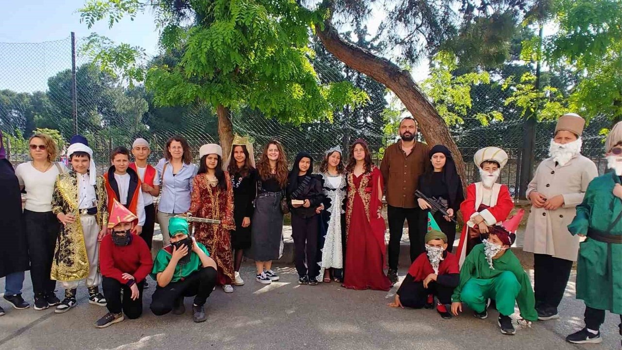 Akşemseddin Ortaokulu’nda ’Öz değerlerim’ Projesi tamamlandı