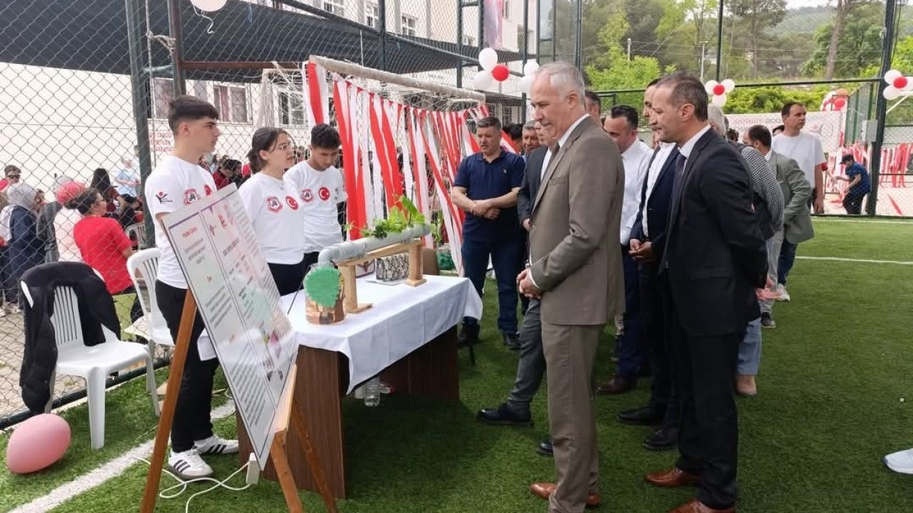 Soma’da TÜBİTAK Fuarı açıldı