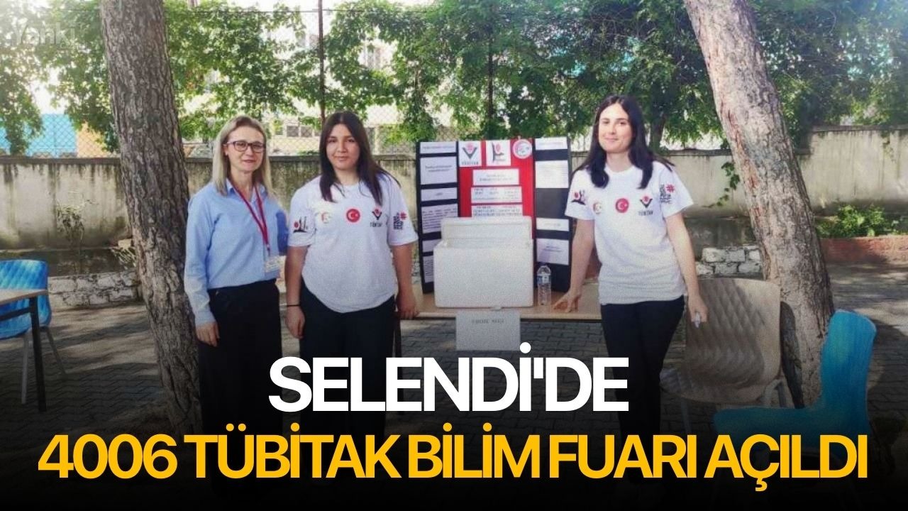 Selendi'de 4006 TÜBİTAK Bilim Fuarı açıldı