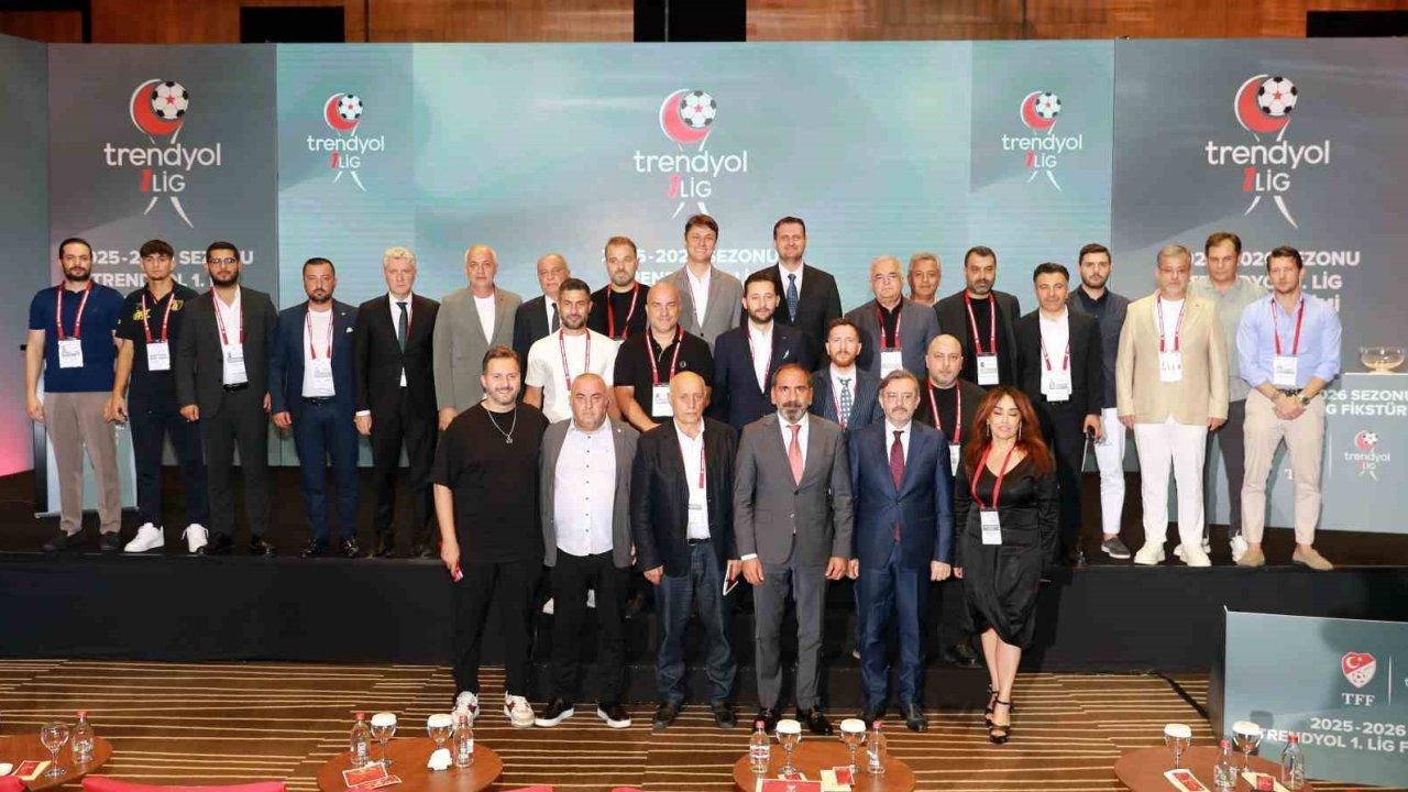 Trendyol 1. Lig 2025-2026 Sezonu fikstürü belli oldu