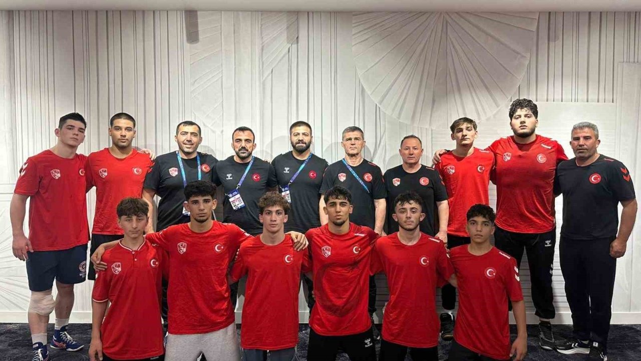 Atina’da düzenlenecek U17 Dünya Güreş Şampiyonası yarın başlayacak