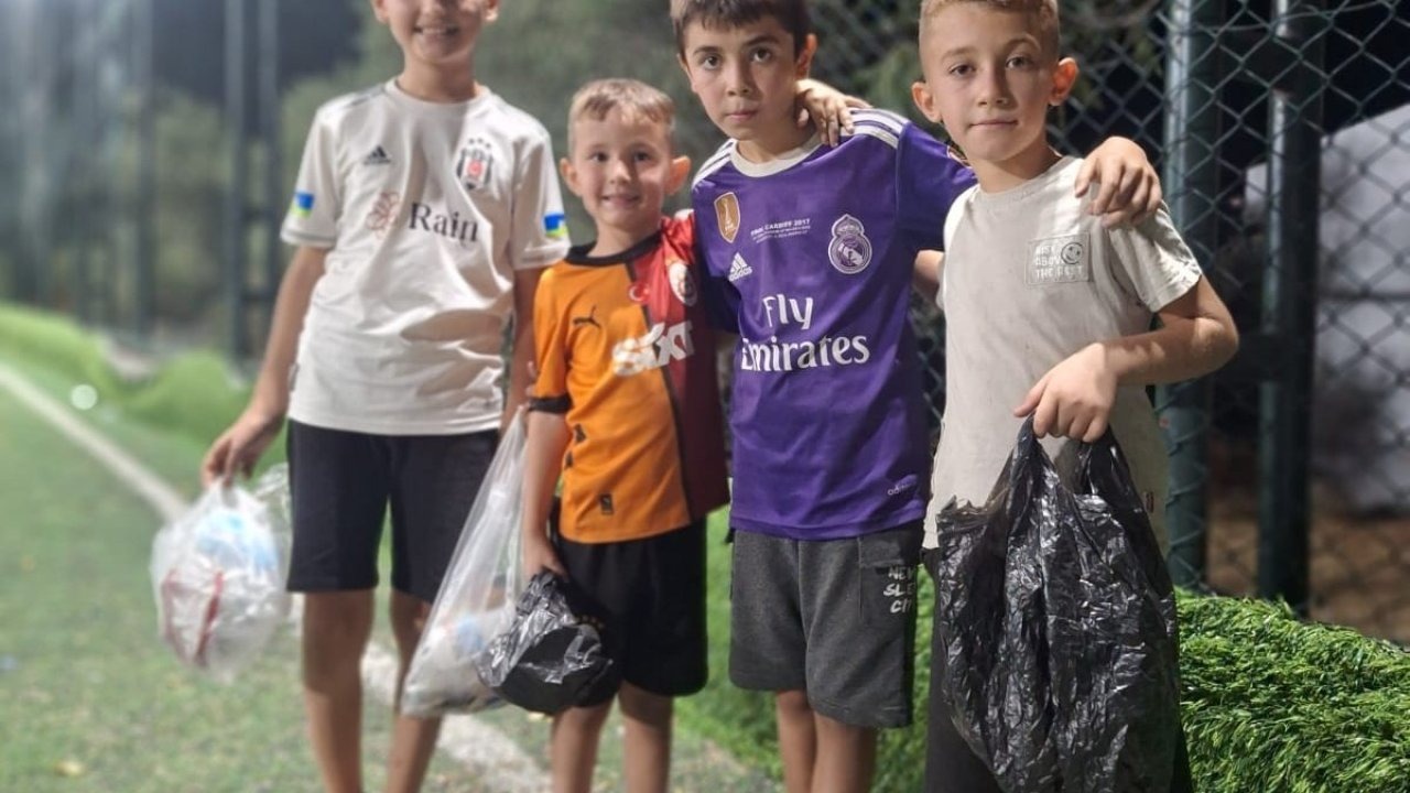 Sarıgöl'de önce temizlik, sonra maç