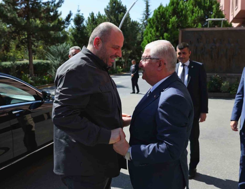 Bakan Güler, Ukraynalı mevkidaşı Umerov ile bir araya geldi