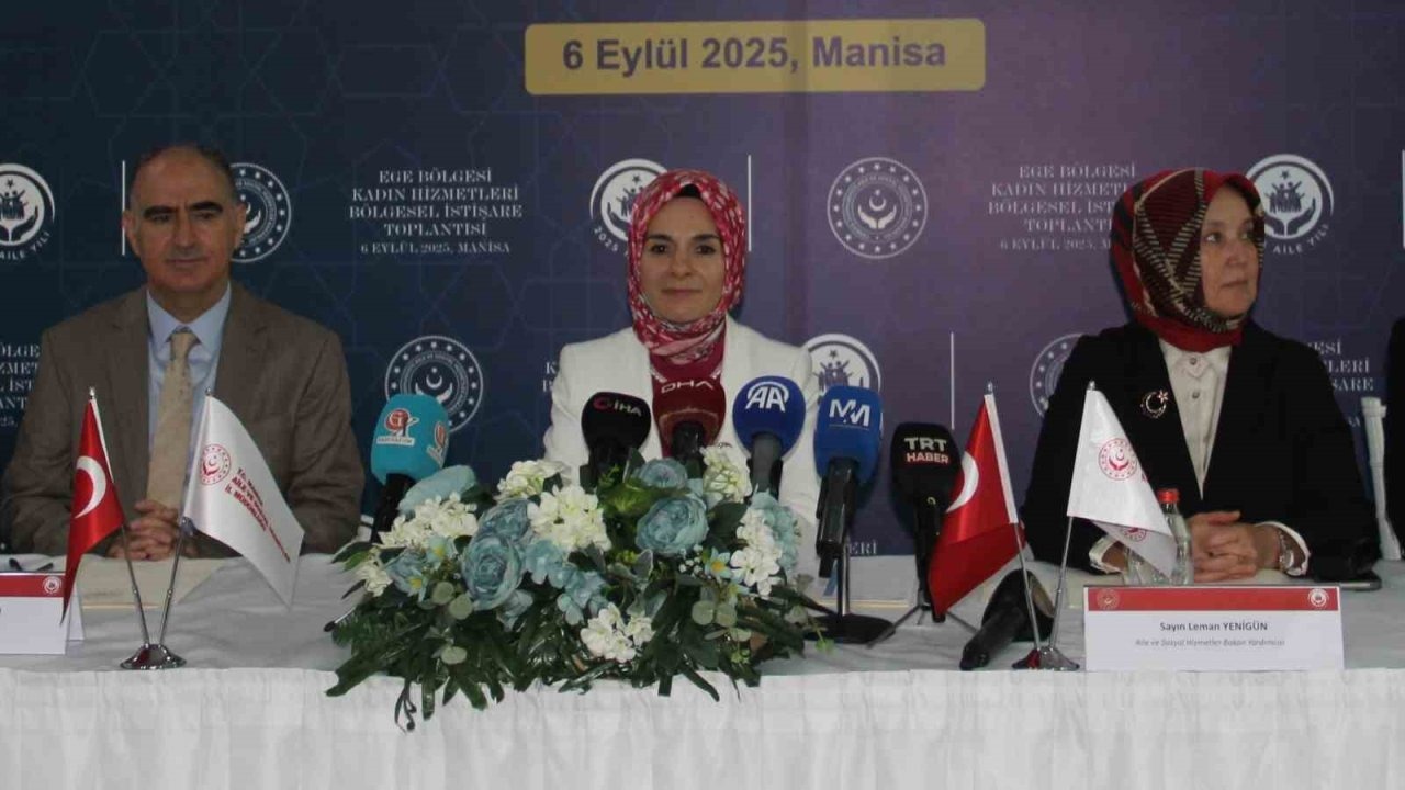 Bakan Göktaş Manisa'da konuştu: "Şiddet döngüsünü kalıcı olarak kıracağız"