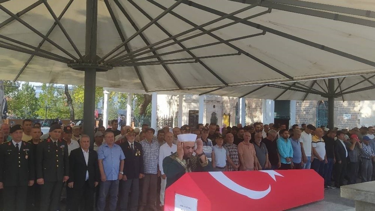 Kıbrıs Gazisi Mehmet Güneş son yolculuğuna uğurlandı
