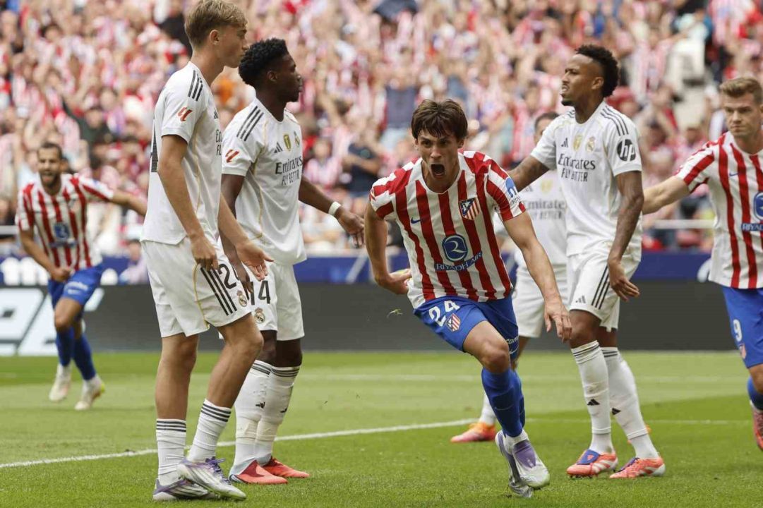 Madrid derbisinde kazanan Atletico