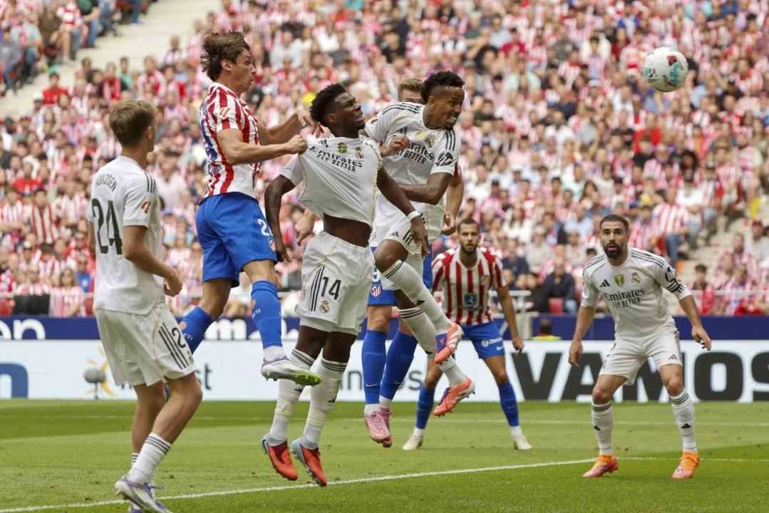 Madrid derbisinde kazanan Atletico