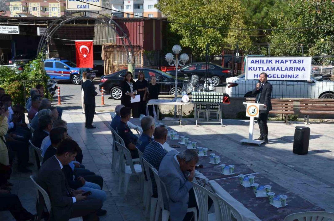 Ahilik Haftası ilçede kutlandı