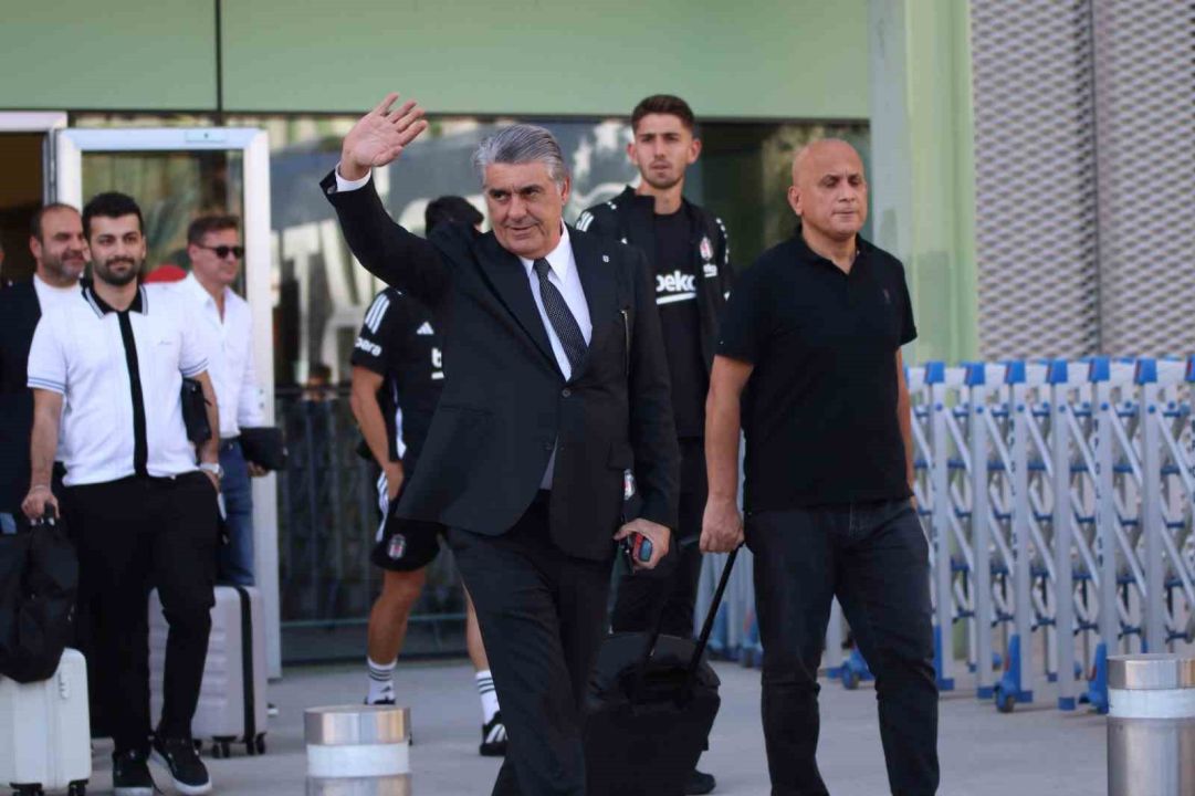 Beşiktaş kafilesi İzmir’e geldi