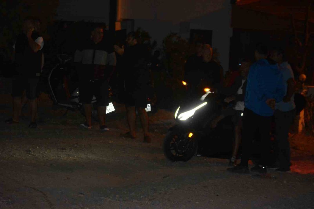Cunda Adası’nda korkutan makilik yangını