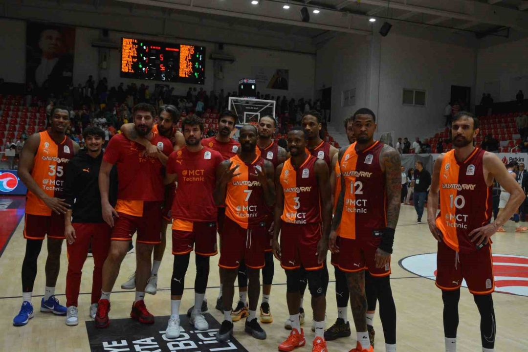 Basketbol Süper Ligi: Aliağa Petkimspor: 75 - Galatasaray: 80