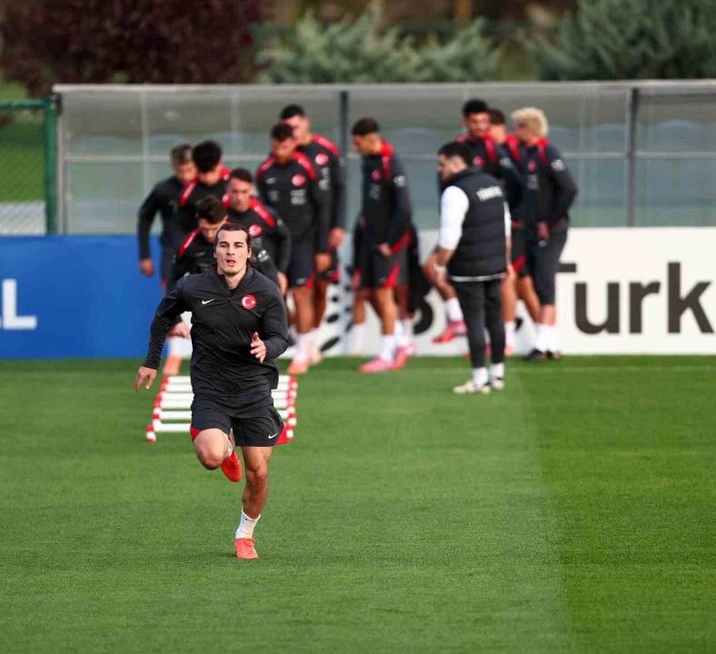 A Milli Futbol Takımı, Gürcistan maçının hazırlıklarına başladı