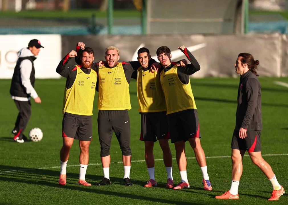 A Milli Futbol Takımı, Gürcistan maçının hazırlıklarına başladı