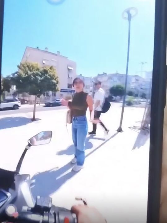 Yayalara korku dolu anlar yaşattı, paylaşım yapınca yakalandı!