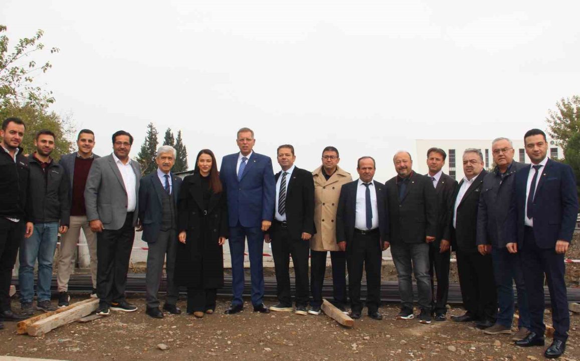Manisa Ticaret Borsasının 100. yılında, yeni binasının temeli dualarla atıldı
