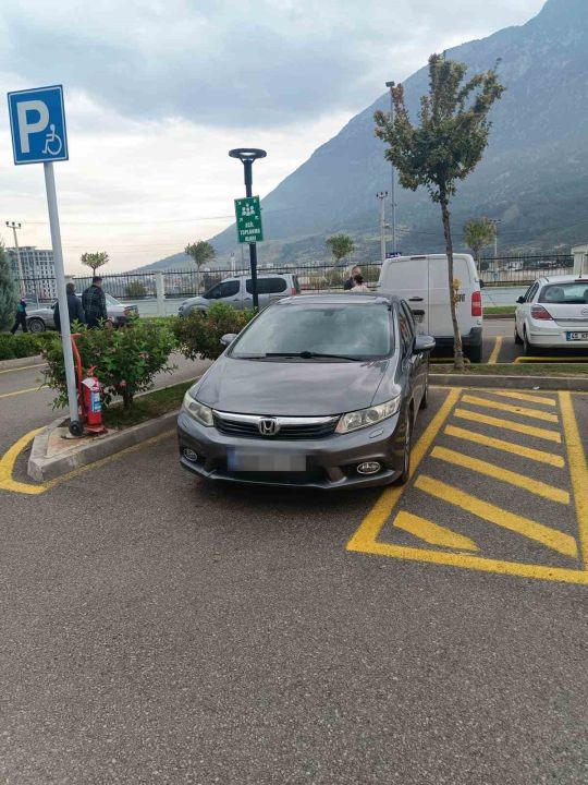 Turgutlu'da ve Manisa'da engelli rampası ve park yeri denetimi: 177 bin 934 lira ceza!