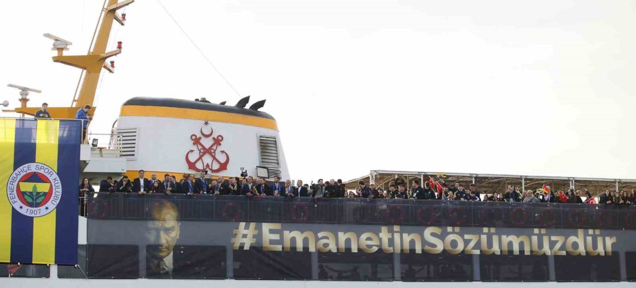 Fenerbahçe’de, Gazi Mustafa Kemal Atatürk anıldı