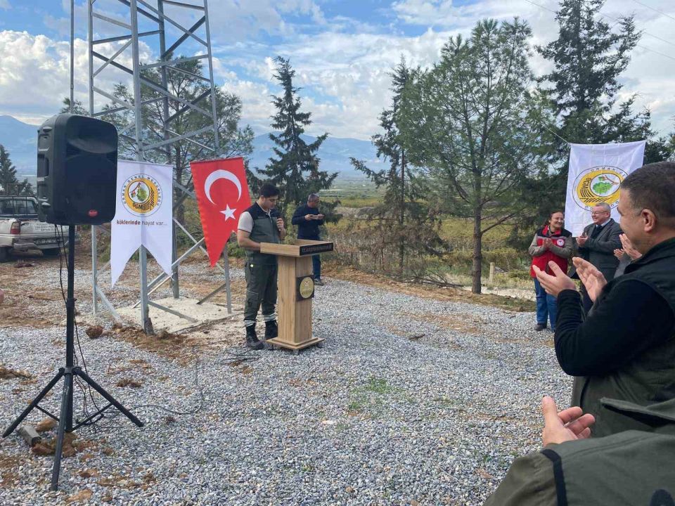 Alaşehir’de 3 bin fidan toprakla buluştu