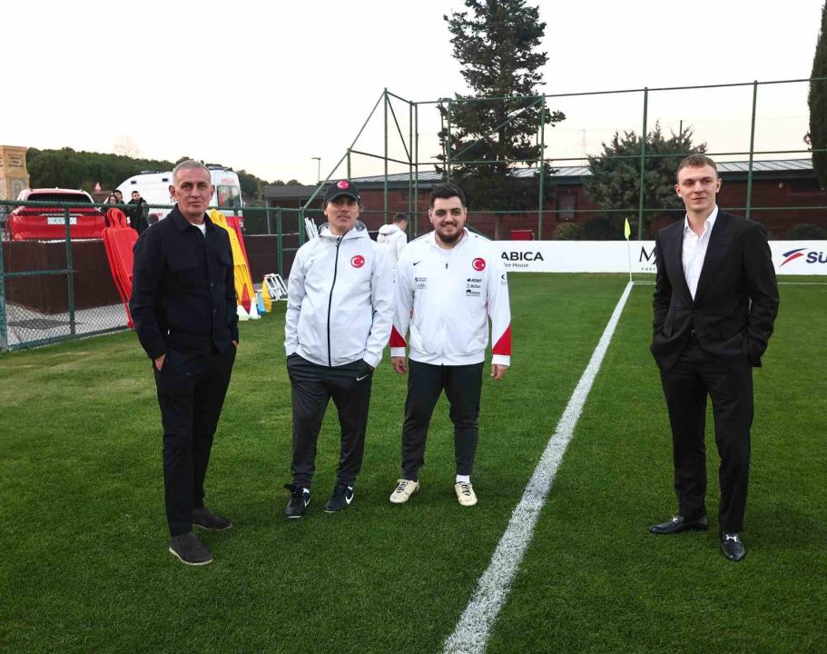 A Milli Futbol Takımı, İspanya maçı hazırlıklarına başladı