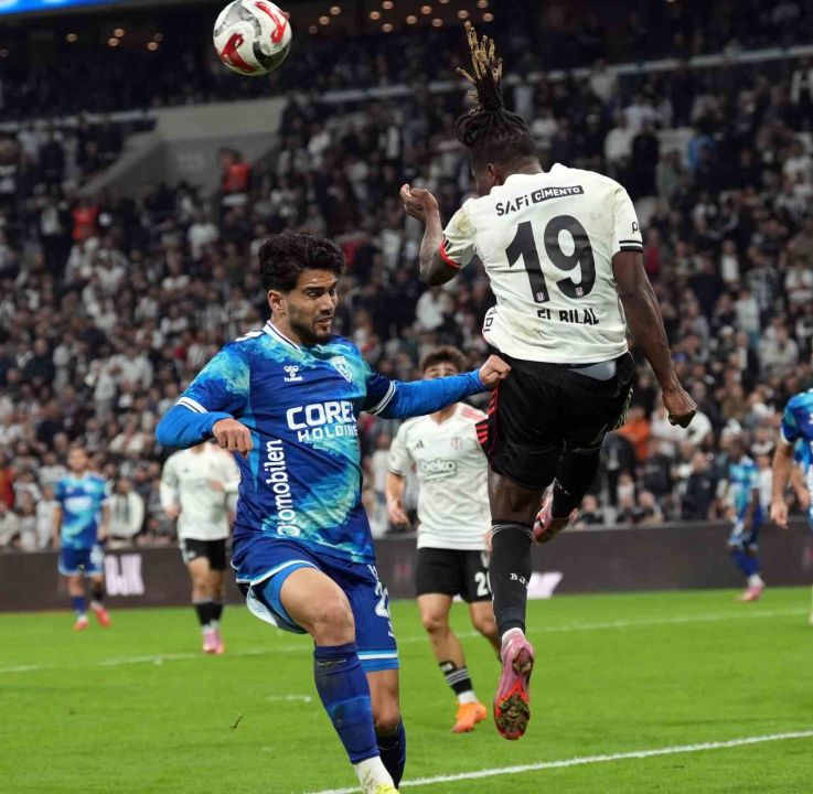 Trendyol Süper Lig: Beşiktaş: 1 - Samsunspor: 1 (Maç sonucu)