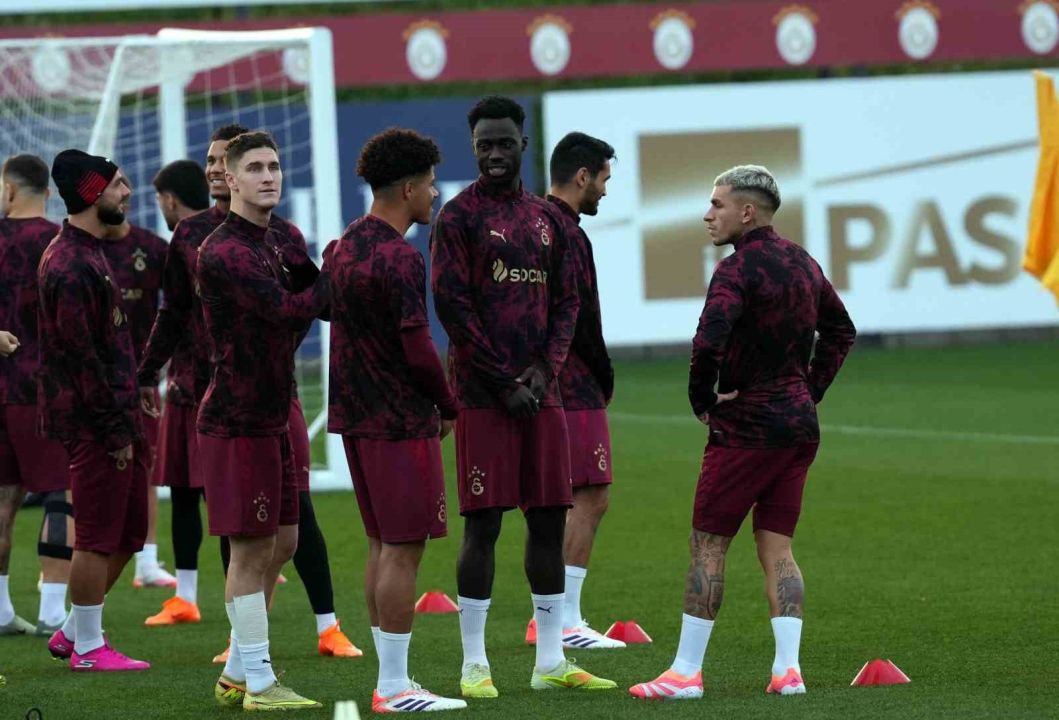 Galatasaray, Union Saint-Gilloise maçı hazırlıklarını tamamladı