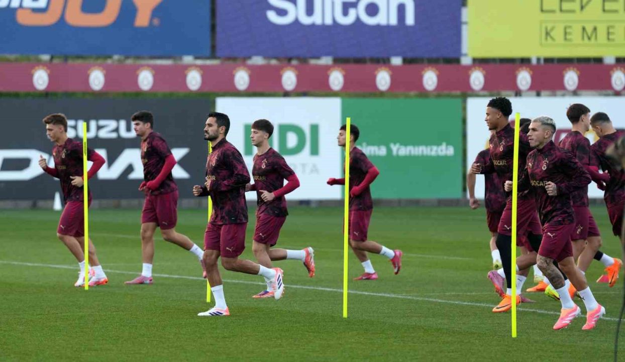 Galatasaray, Union Saint-Gilloise maçı hazırlıklarını tamamladı