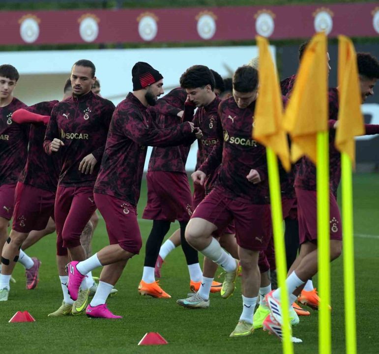 Galatasaray, Union Saint-Gilloise maçı hazırlıklarını tamamladı