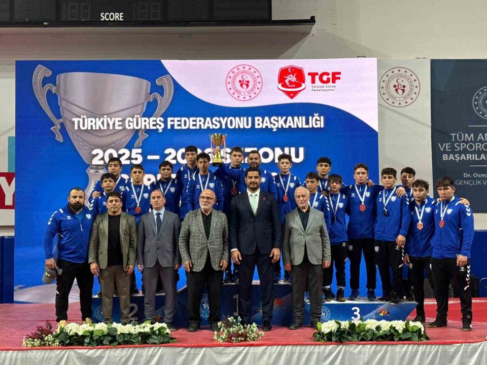 Serbest Güreş Yıldızlar Ligi müsabakaları tamamlandı