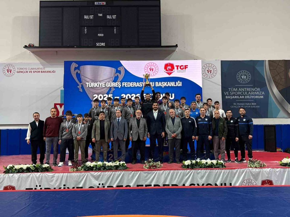 Serbest Güreş Yıldızlar Ligi müsabakaları tamamlandı