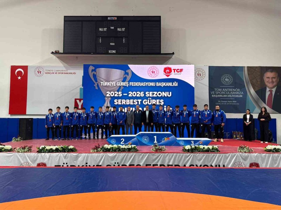 Serbest Güreş Yıldızlar Ligi müsabakaları tamamlandı