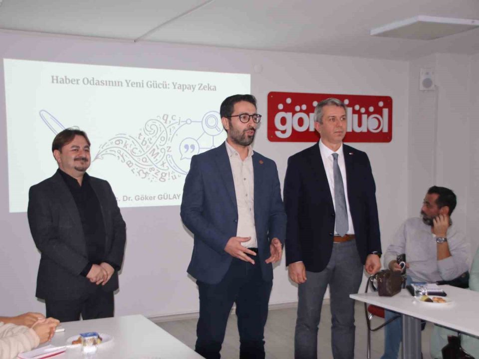 Manisa Medya Akademisinde ilk ders ‘Yapay zeka haberciliği' oldu