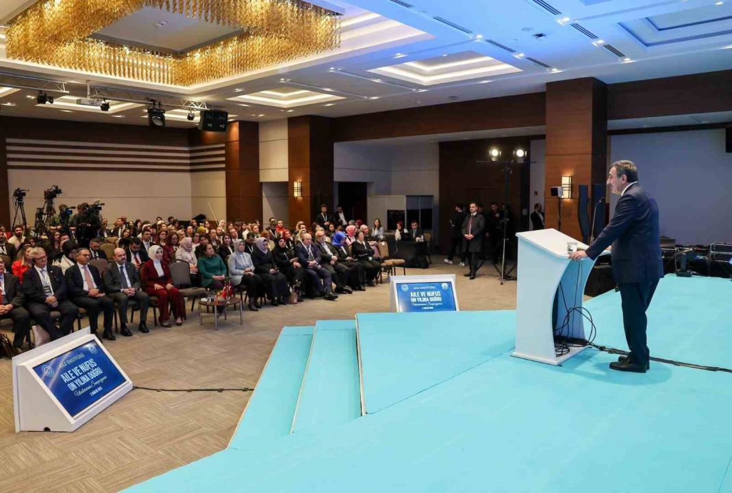 Cumhurbaşkanı Yardımcısı Yılmaz: "Ülkemiz doğurganlık hızı en fazla azalan 5’inci ülke konumundadır"