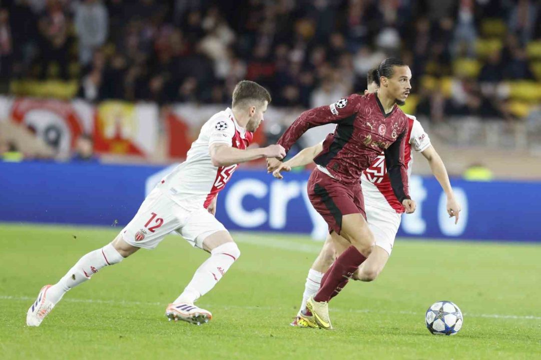 UEFA Şampiyonlar Ligi: Monaco: 0 - Galatasaray: 0 (İlk yarıdan kareler)
