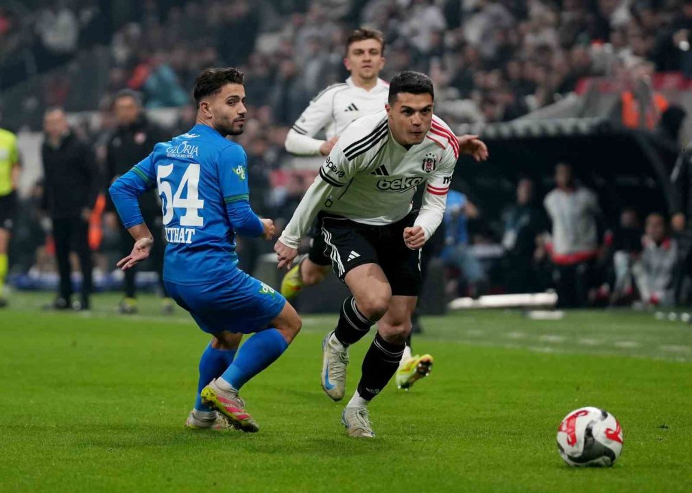 Trendyol Süper Lig: Beşiktaş: 1 - Çaykur Rizespor: 0 (Maç sonucu)