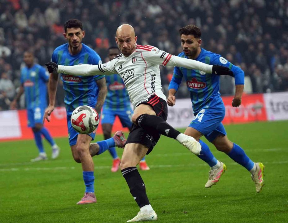 Trendyol Süper Lig: Beşiktaş: 1 - Çaykur Rizespor: 0 (Maç sonucu)