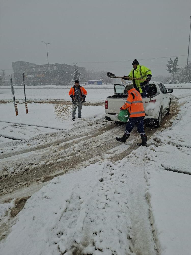 TCDD’den demiryollarında kar mesaisi