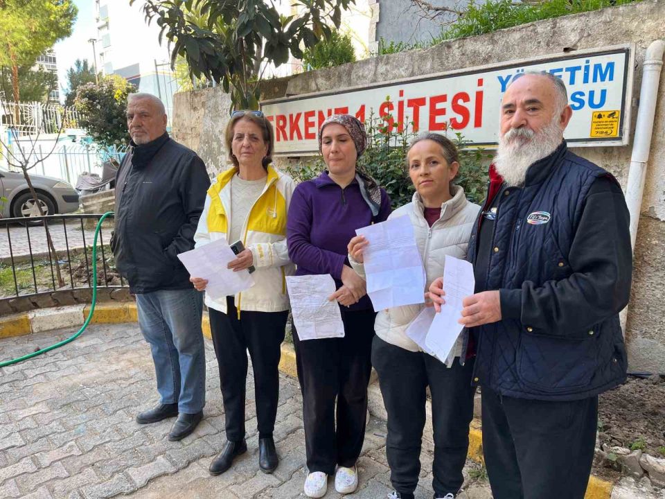 Apartman sakinlerine ’raporlu’ zulüm!